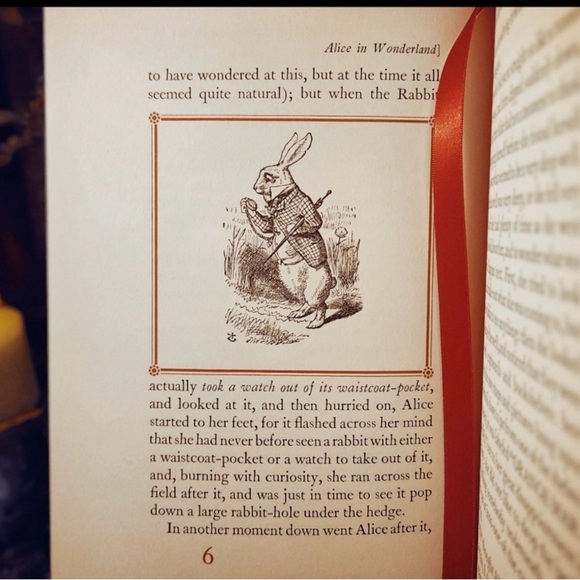 Leather Bound Alice's Adventures in Wonderland Book EXCELLENT CONDITION (1977) - Picture 2 of 12